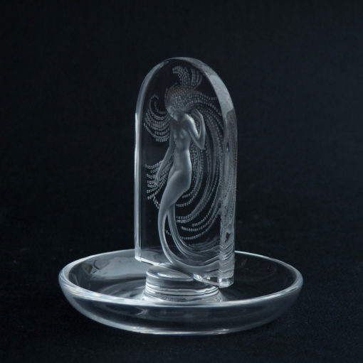 Baguier Ring Stand Lalique France Naiade Galerie Maxime Marche Vernaison