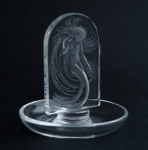 Baguier Ring Stand Lalique France Naiade Galerie Maxime Marche Vernaison
