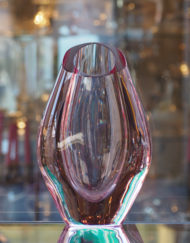 Vase Cristal Sevres Cameleon Galerie Maxime Marché Vernaison