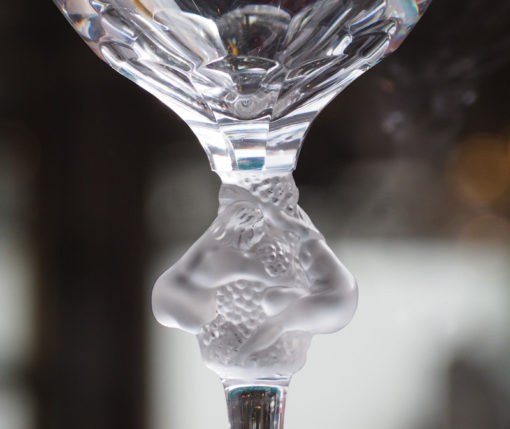 Vase Cristal Lalique Roxane Galerie Maxime Marché Vernaison