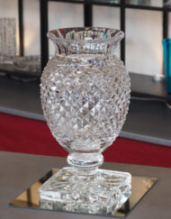 Vase Cristal Saint Louis Medicis 40cm Galerie Maxime Marché Vernaison