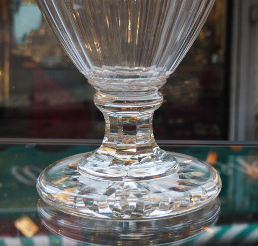 Vase Cristal Baccarat Edwige Reproduction du musee Galerie Maxime Marche Vernaison