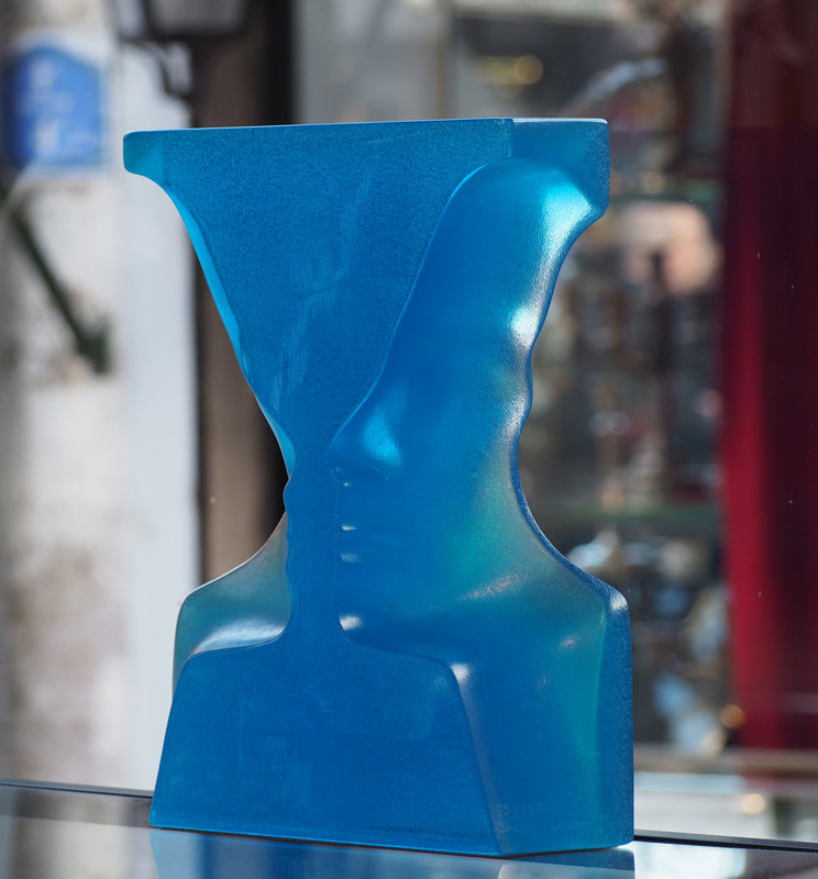 Roy Adzak Daum Crystal for - Statu Signed Contemporary French 