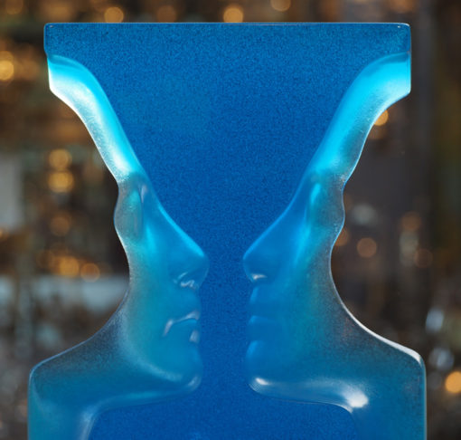 Sculpture Cristal Daum Roy Adzak Reflet du Nil Galerie Maxime Marché Vernaison
