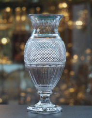 Vase Diamant Cristal Baccarat 35 cm Galerie Maxime Marché Vernaison