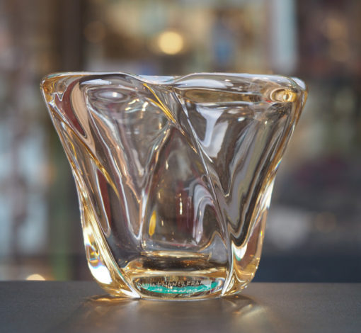 Vase Cristal Daum France 1950 - 1960 Galerie Maxime Marché Vernaison