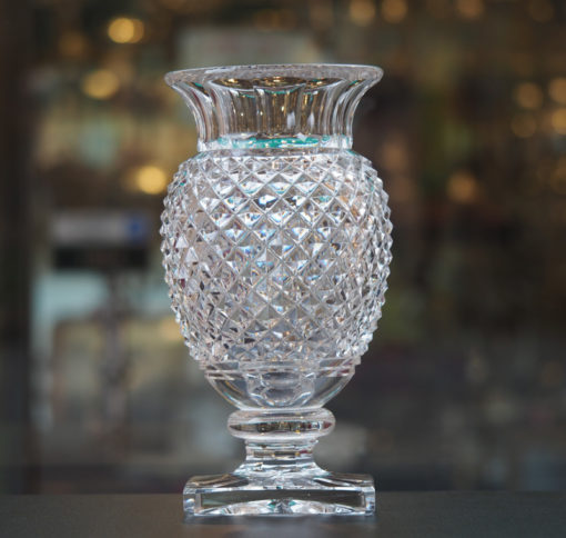 Vase Cristal Saint Louis Medicis Diamant Galerie Maxime Marché Vernaison