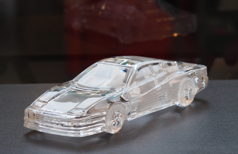 Superbe Ferrari En Cristal Sous Licence - Occasion, Collection